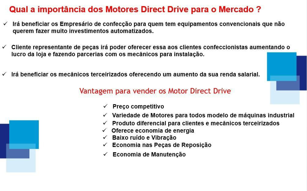 Motor Direct Drive Para Máquina De Braço/Coluna 750W-220V