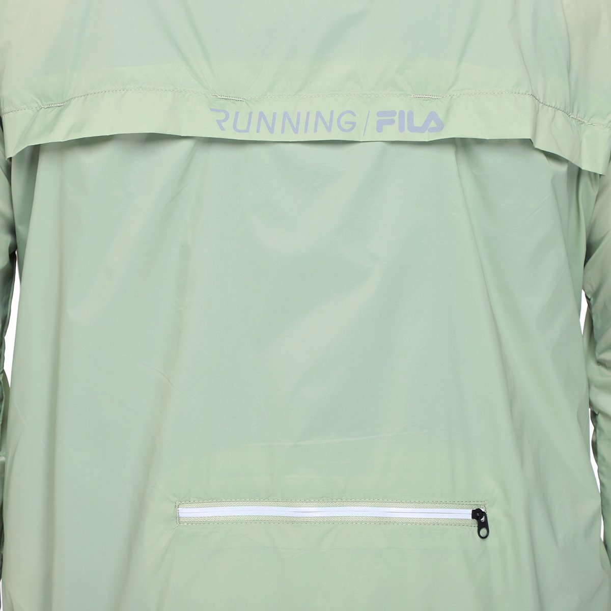 Miniatura Jaqueta Corta Vento Fila Racer Run Masculina Verde claro - G