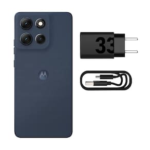 Smartphone Motorola Moto G86 5G Tela 6.7" pOLED 256GB 8GB RAM Câmera 50MP 4K IP69 Desbloqueado Grafite CEL. MOTOROLA G86 5G 8/256 XT2527-1 GRAFITE