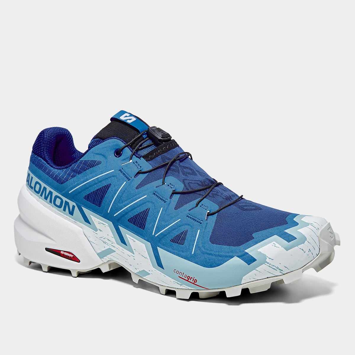 Miniatura Tênis Salomon Speedcross 6 Masculino Azul+Branco - 39