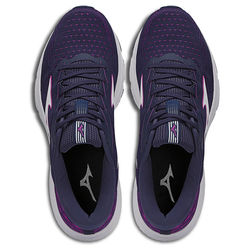 Miniatura Tênis de Corrida Feminino Mizuno Goya Roxo - 34