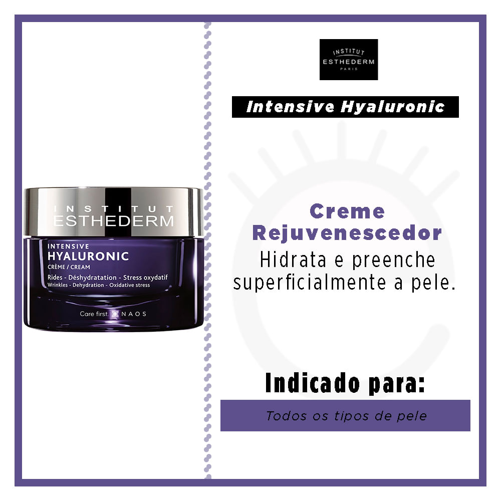 Miniatura Creme Rejuvenescedor Esthederm - Intensive Hyaluronic Creme 50ml