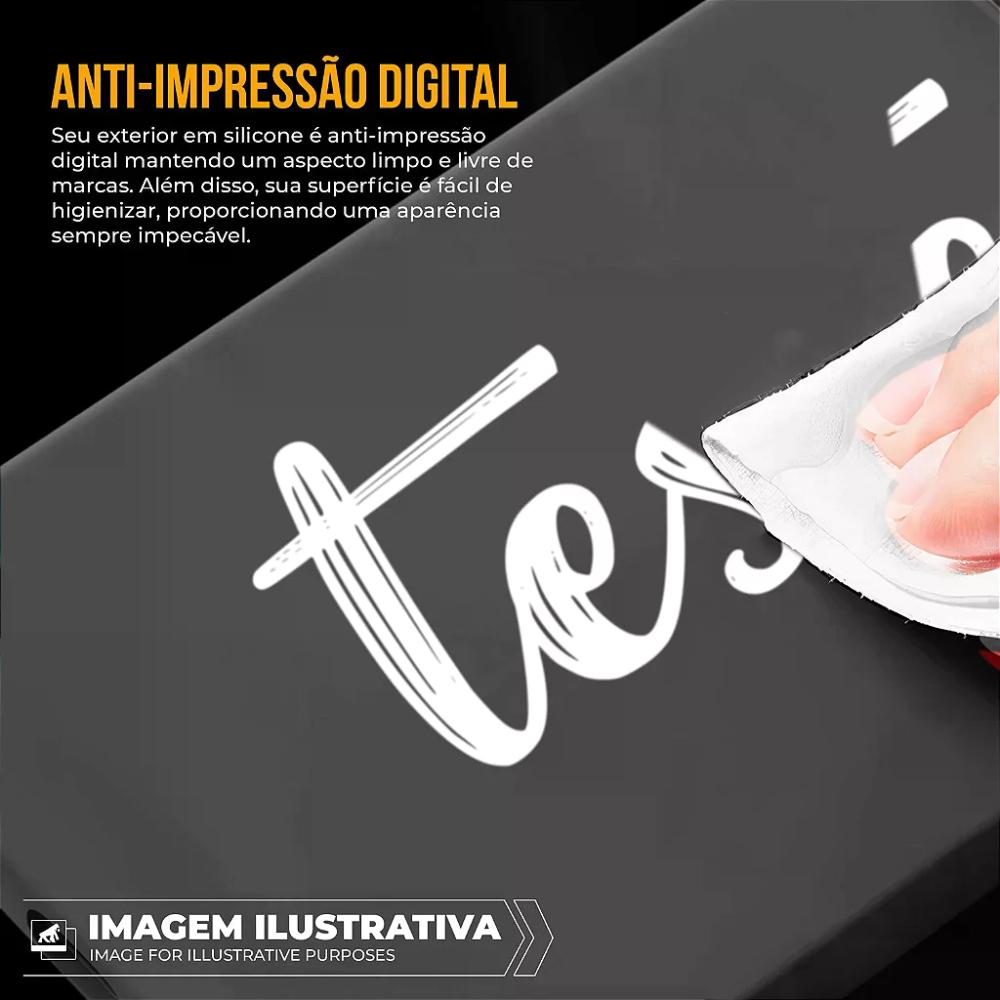 Miniatura Capa para iPhone 17 Air - Silicon Premium Preta - Gshield