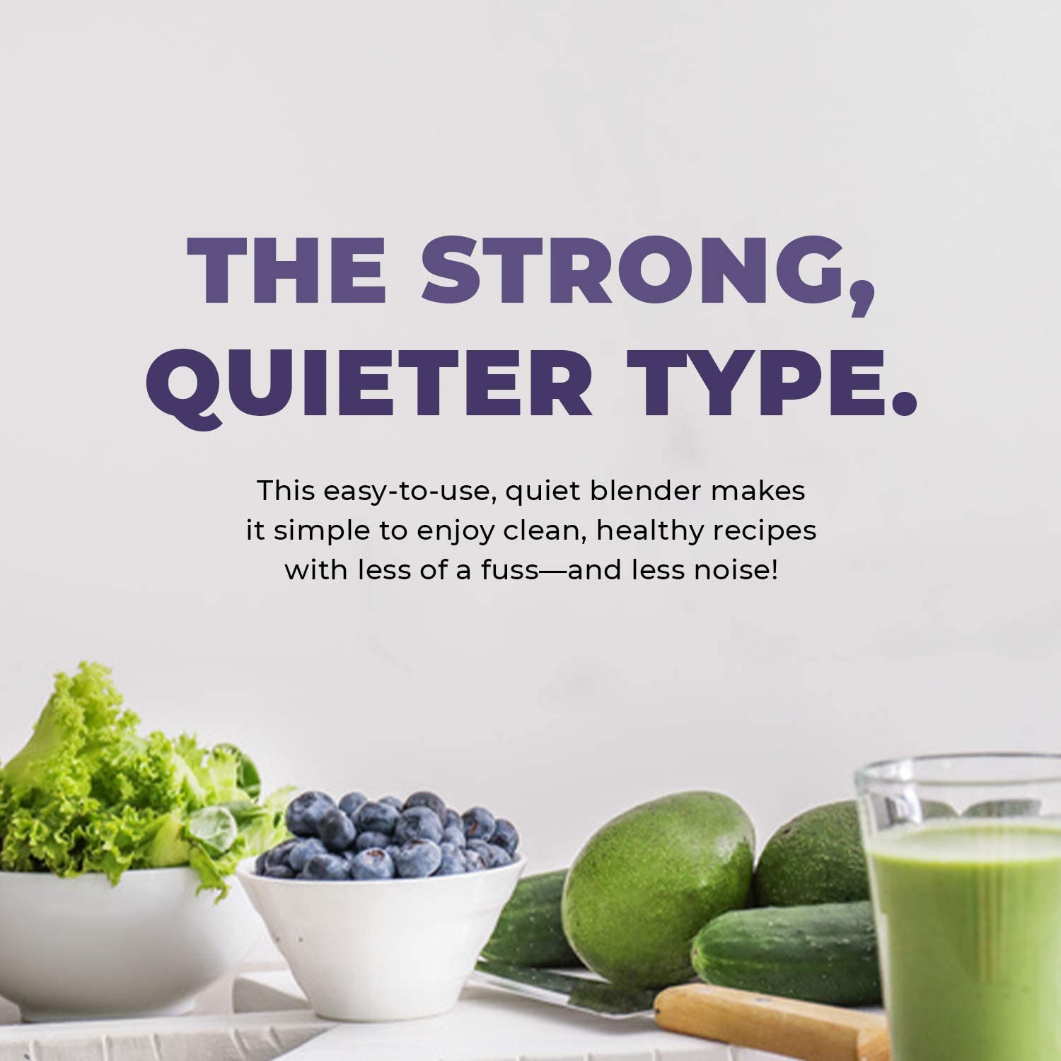 Cleanblend Commercial Blender 64 Oz Countertop Blender 1800 Watt Base High Performance Ice Crusher Large Smoothie Blender Food Processor Frozen Fruit or Hot Soups