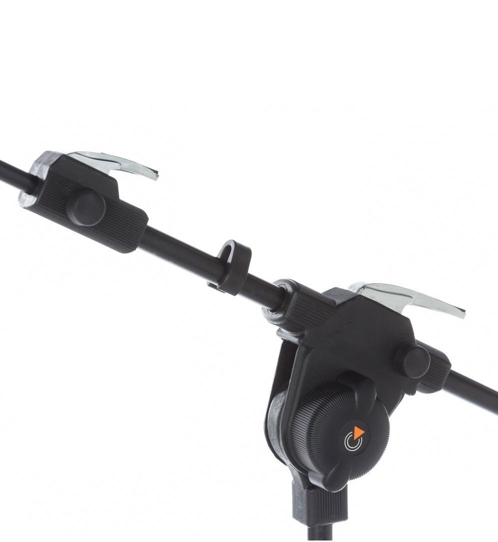 Miniatura Pedestal Suporte Tripé Girafa Telescópico Microfone Vocal