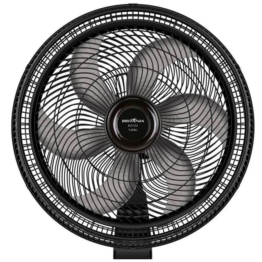 Miniatura Ventilador de Coluna Britânia Maxx Force Turbo BVT550, 48 cm, Preto 110 Volts