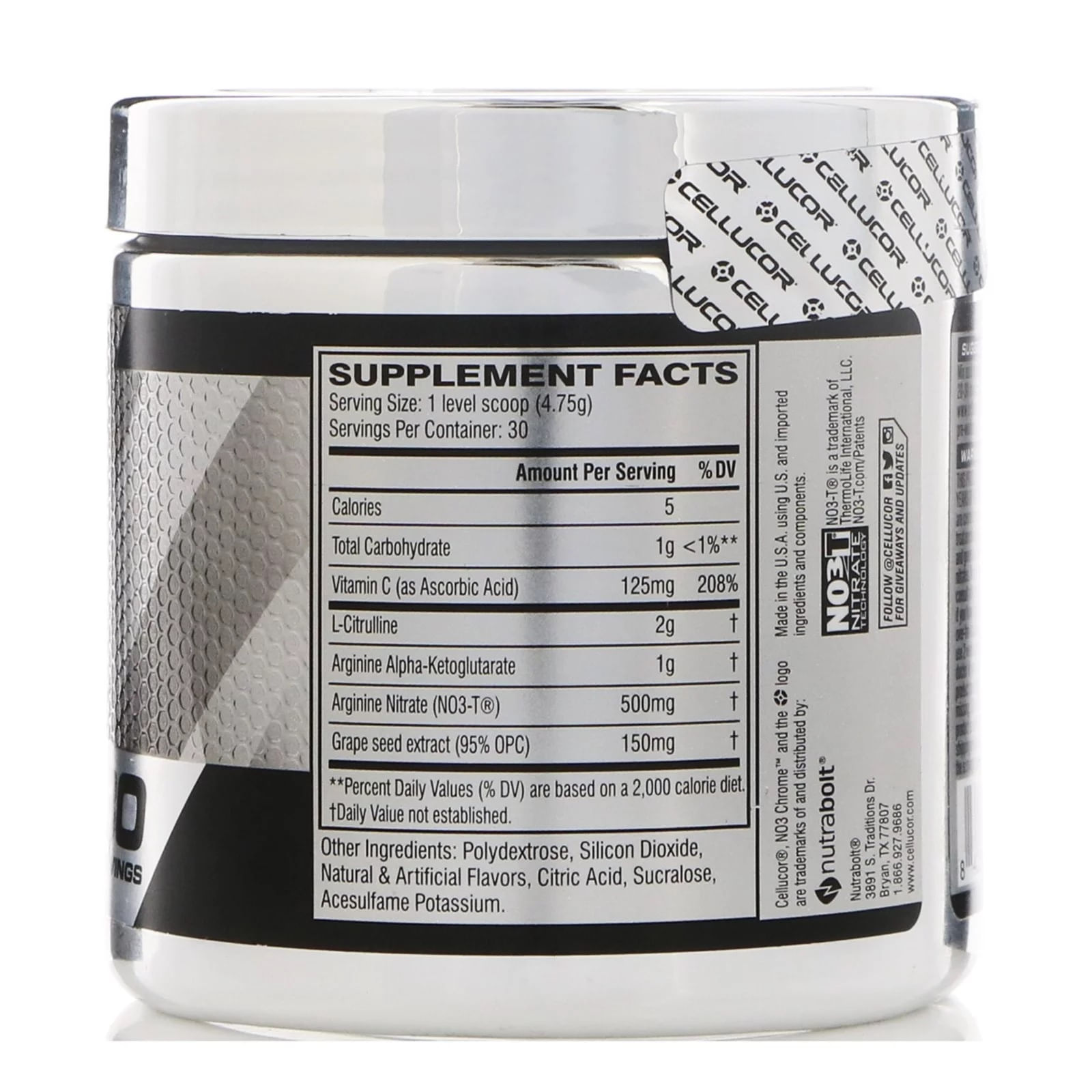 Miniatura Pré Treino No3 Ultimate Cellucor 20 Servings Oxido Nitrico