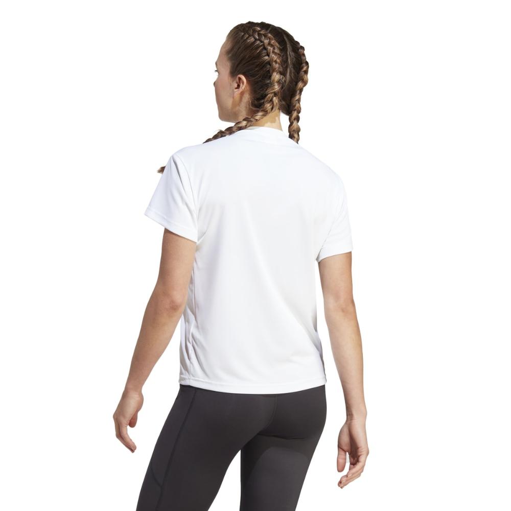 Miniatura Camiseta Adidas Run It Brand Feminina BRANCO - G