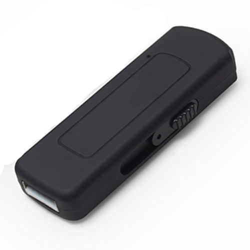 Miniatura Mini Gravador Voz Pendrive Espião Gravação Escuta Automovel