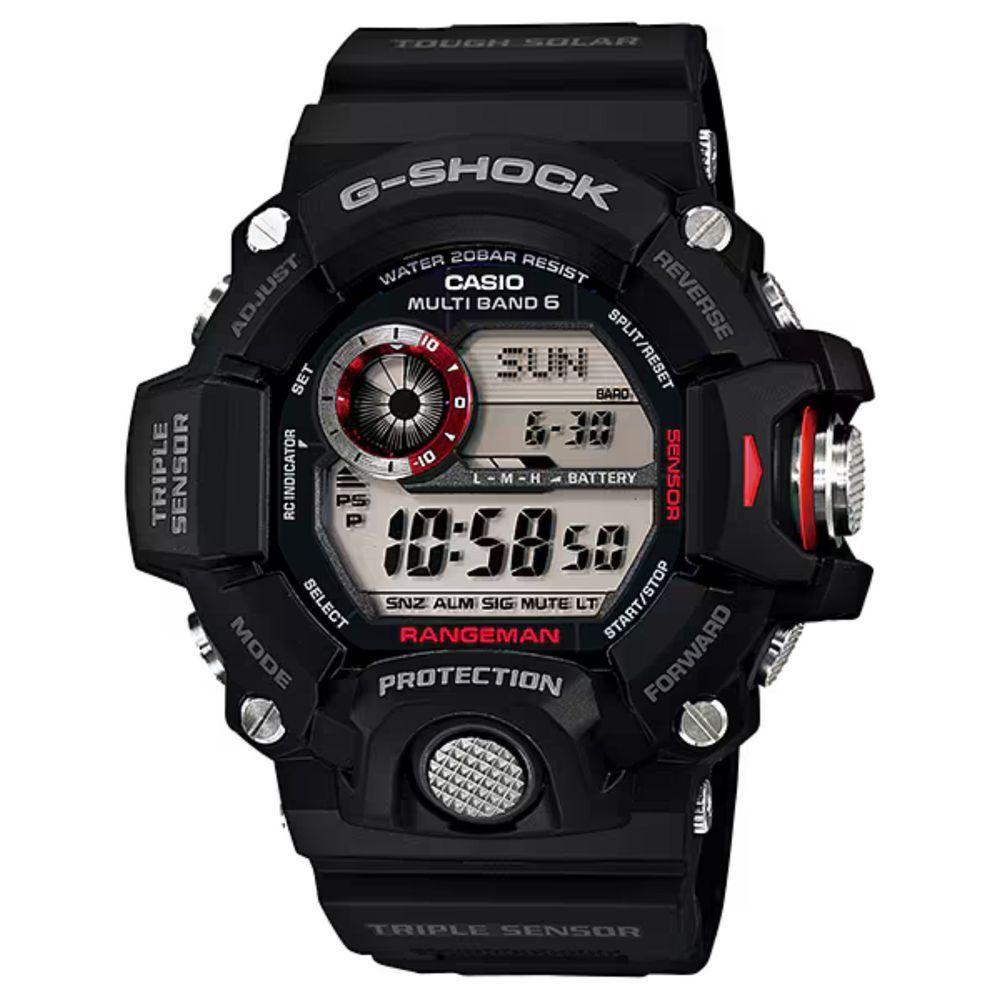 Miniatura Relógio Casio G-shock Rangeman Gw-9400-1dr Sensor Triplo