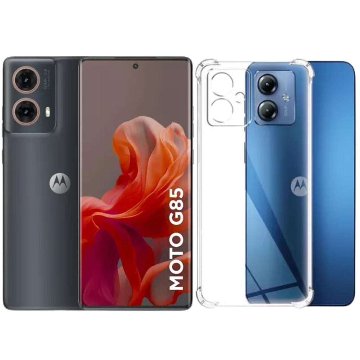 Miniatura Capa Capinha Para Motorola Moto G85 Transparente Anti Queda