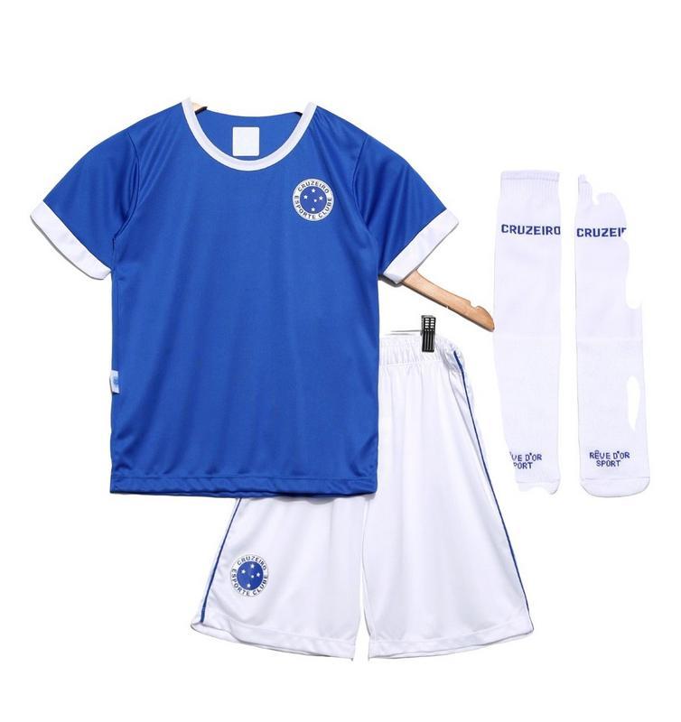 Miniatura Conjunto Infantil Cruzeiro Uniforme Artilheiro Oficial