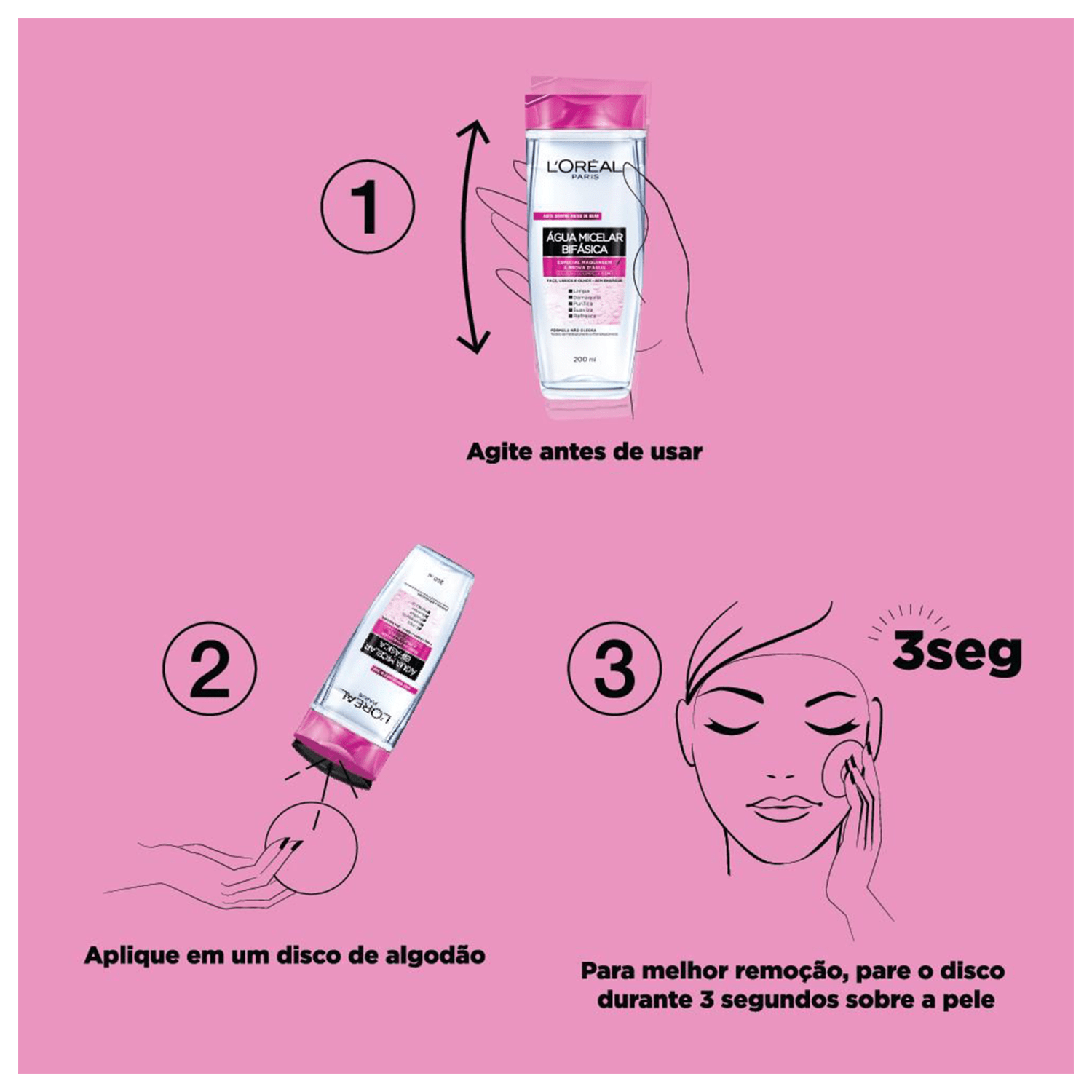 L'oréal Paris Dermo Expertise Bifásica - Água Micelar 200ml