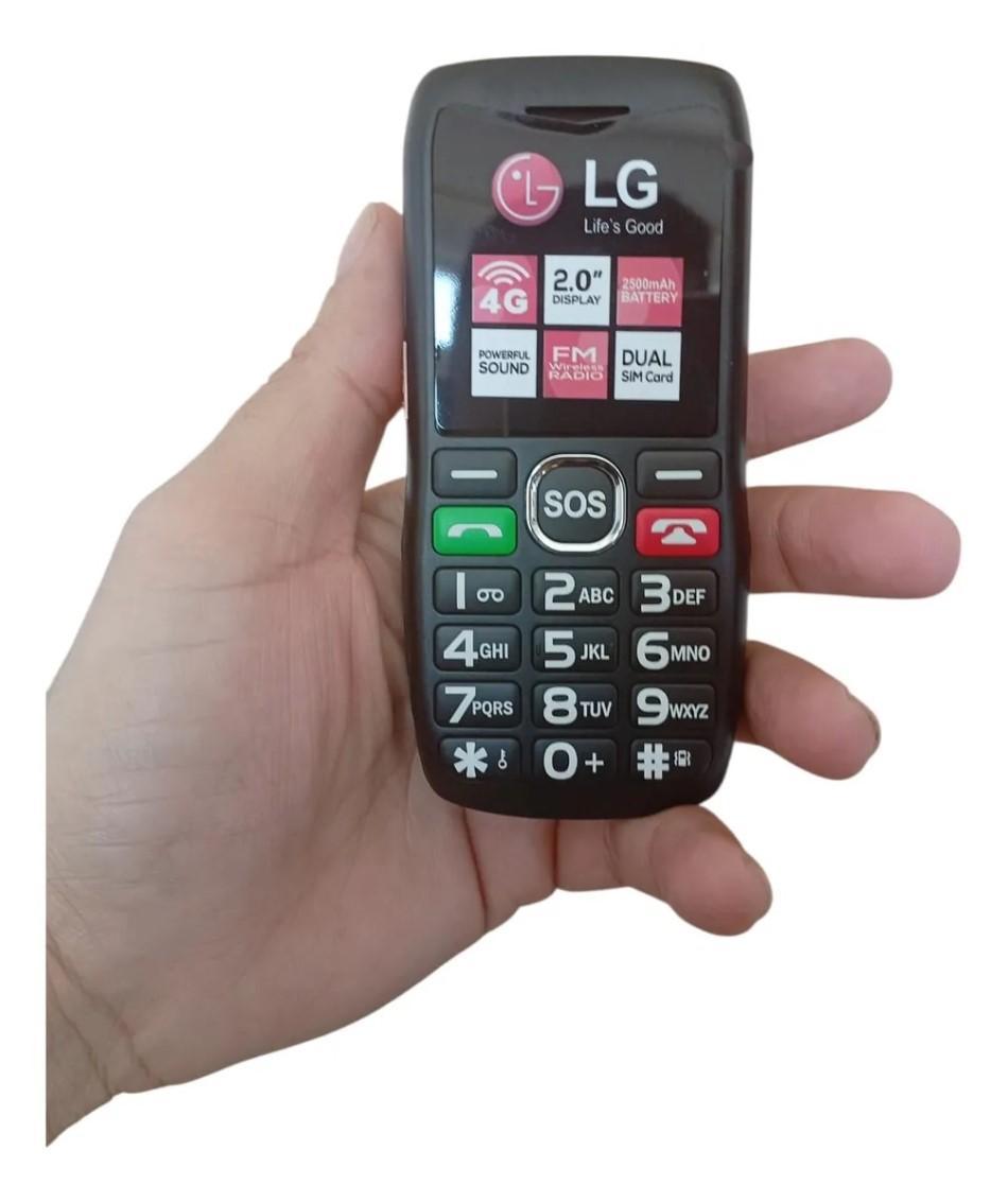 Celular Lg G365 4G Lite Dual Sim Idoso Bluetooth Câm. Fm Lan
