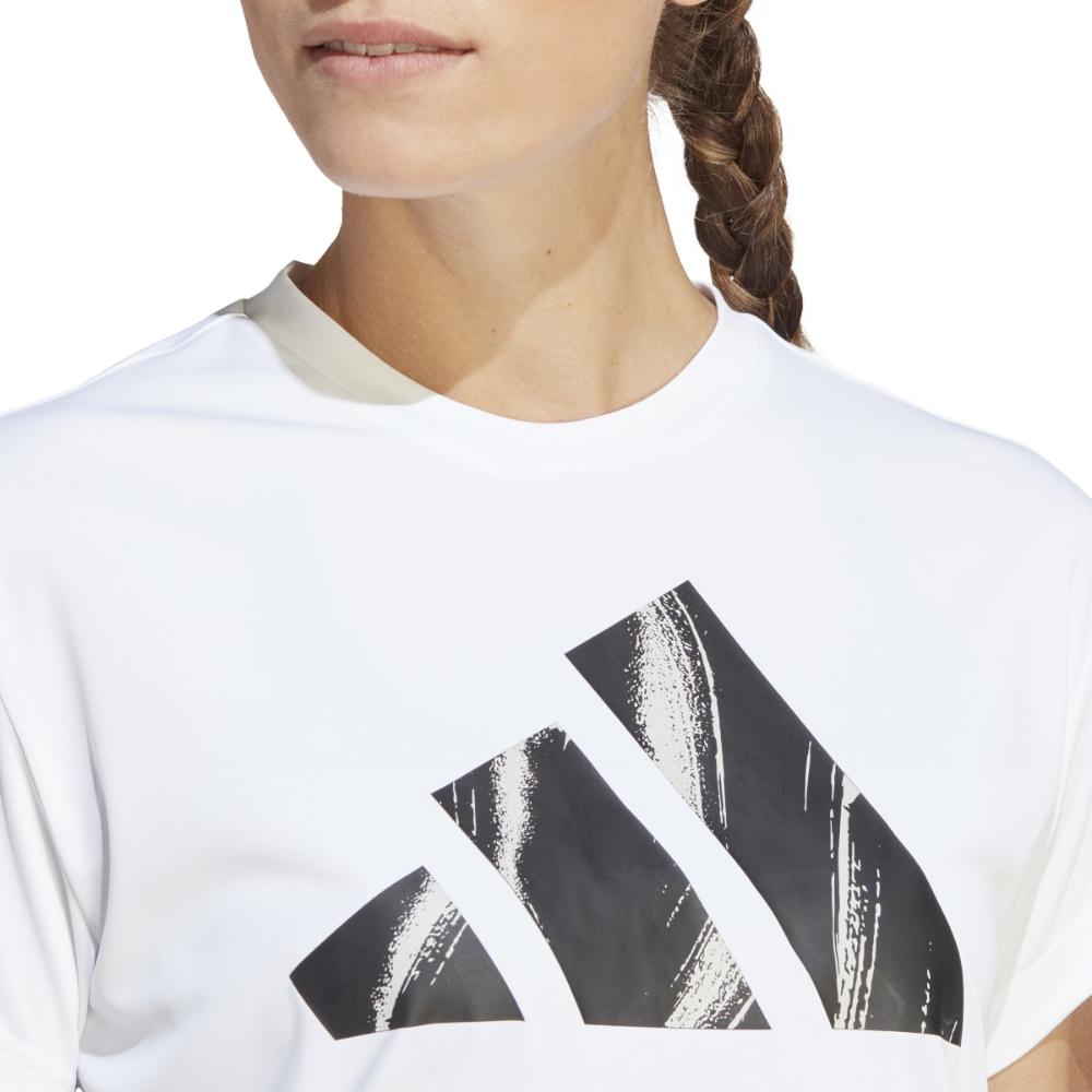 Camiseta Adidas Run It Brand Feminina BRANCO - G