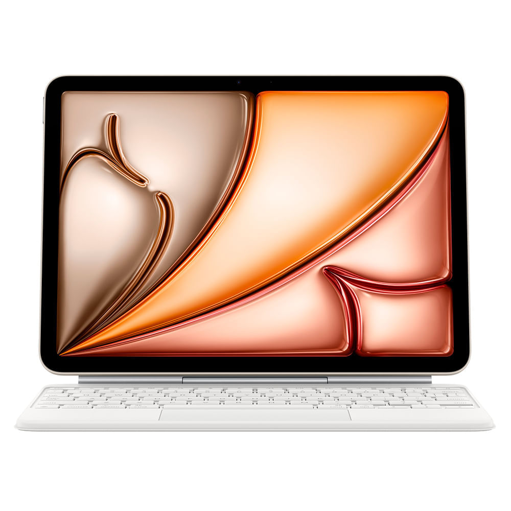 Miniatura Magic Keyboard Inglês (EUA) Branco - Apple - MDFV4BZ/A Bivolt