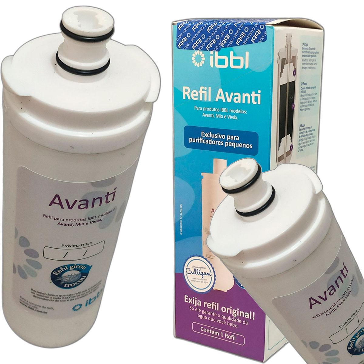 Miniatura Kit 2 Refil Filtro Ibbl Avanti Mio Vivax Purificador Àgua