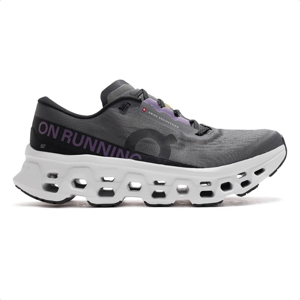 Miniatura Tênis On Running Cloudmonster 3 Masculino Chumbo / Preto - 38