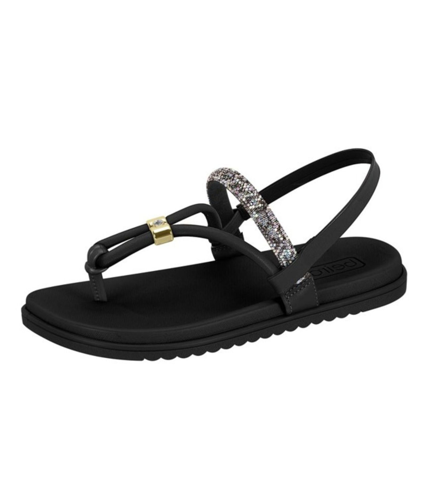 Miniatura Sandalia De Dedo Feminina Flat Beira Rio Preto 33