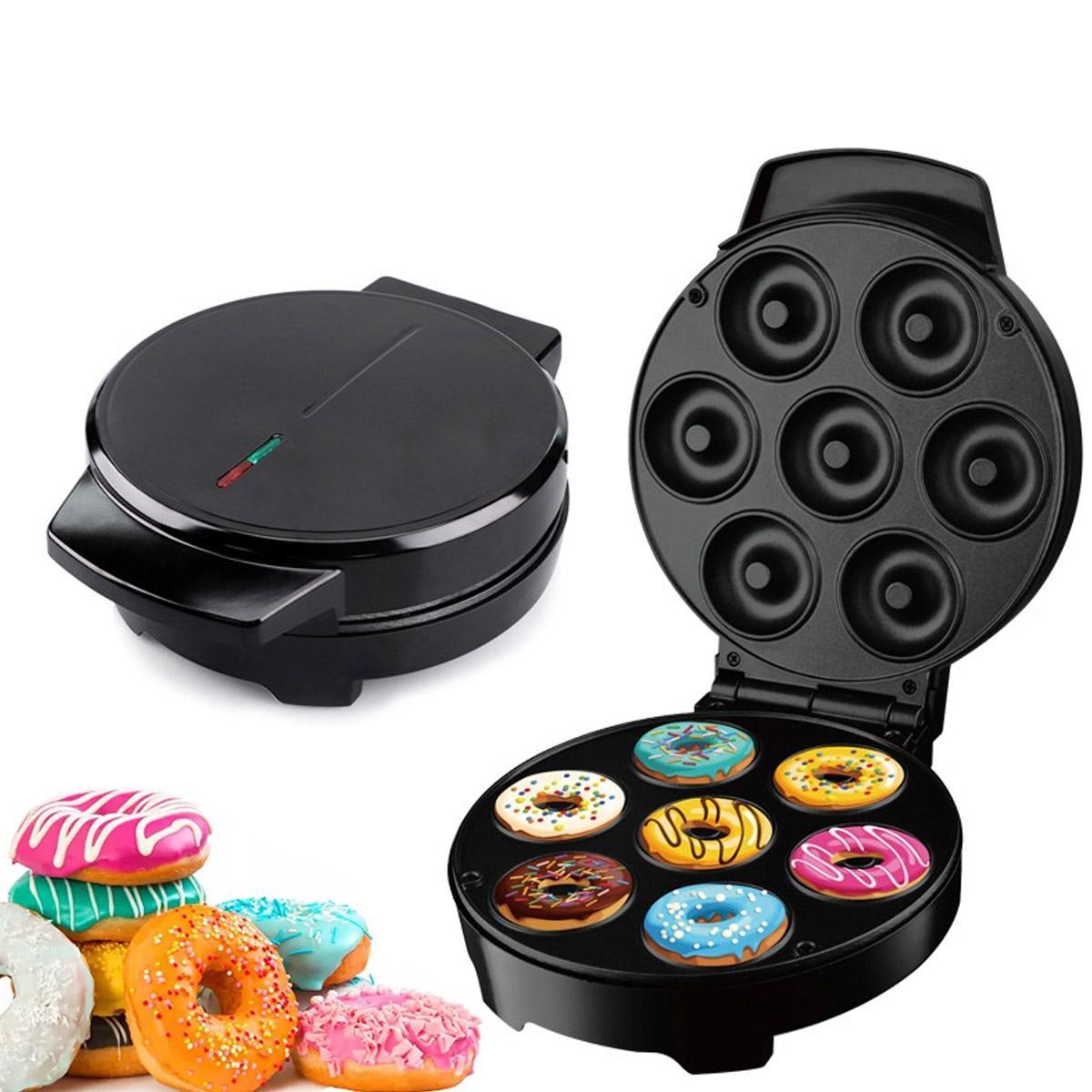 Miniatura Mini Máquina De Fazer Donuts Rosquinhas 7 Furos 110V