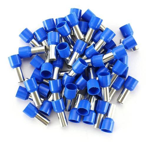 Kit Terminal Conector Tubular Ilhós 1,5/2,5/4,0/6Mm - 500Un