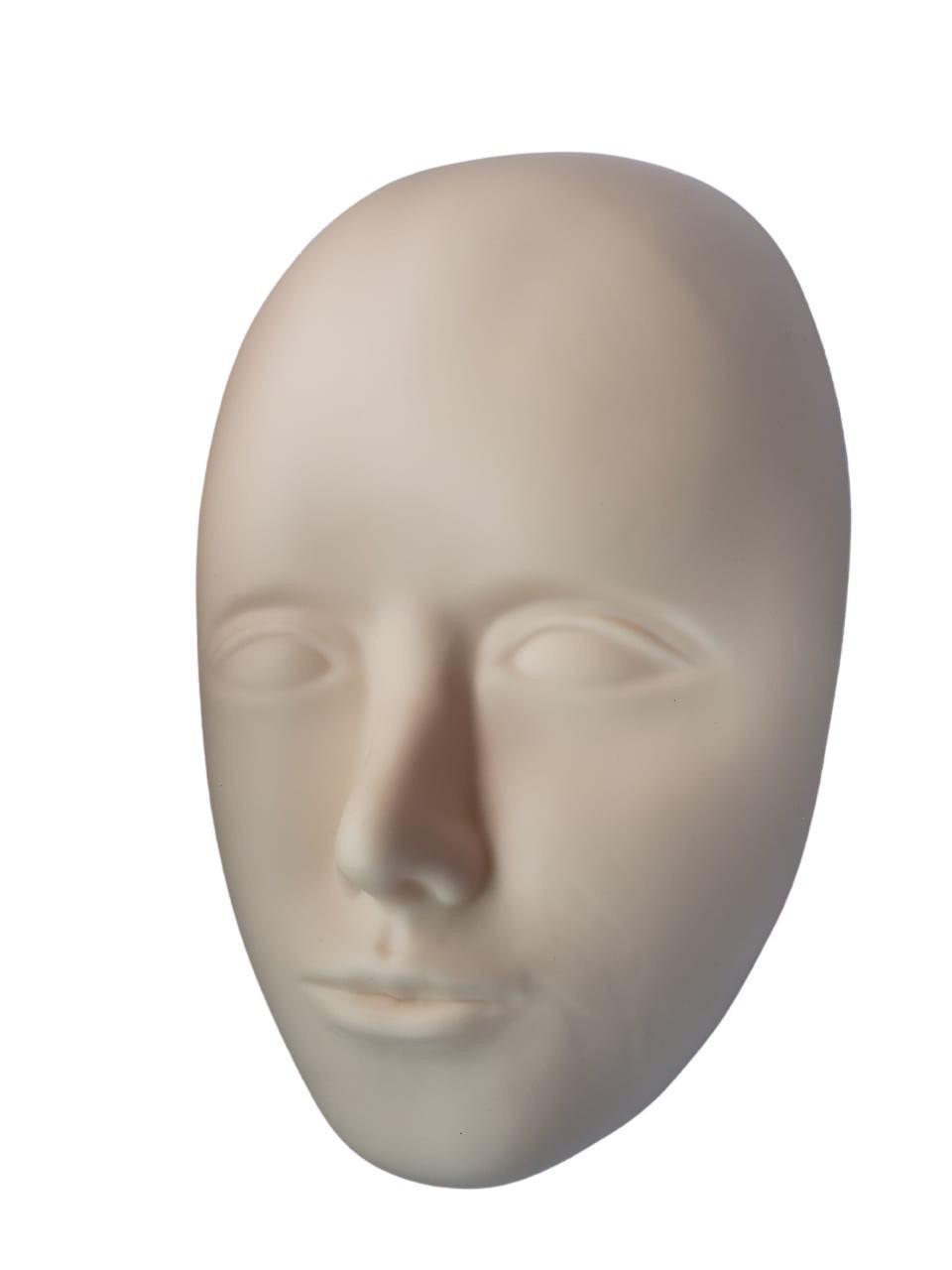 Miniatura Rosto Artificial P/ Treino Micropigmentação Sobrancelhas