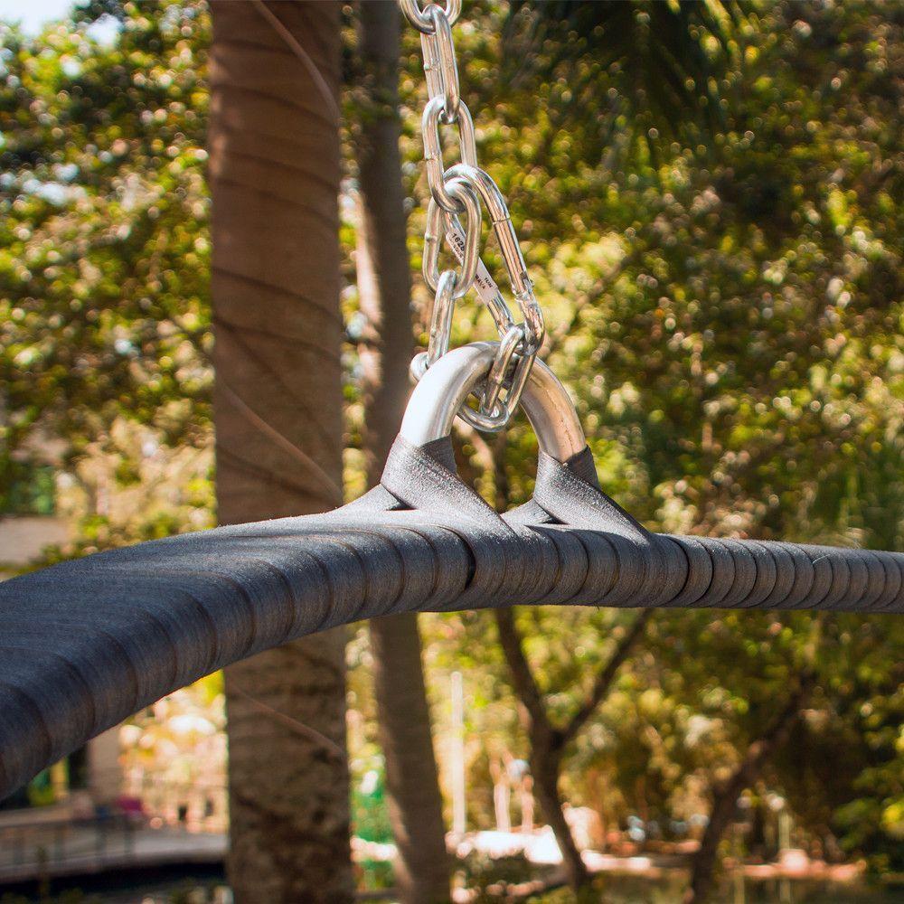 Big Balanço Tailândia Em Alumínio Almofadas Trama Original Pedra Ferro