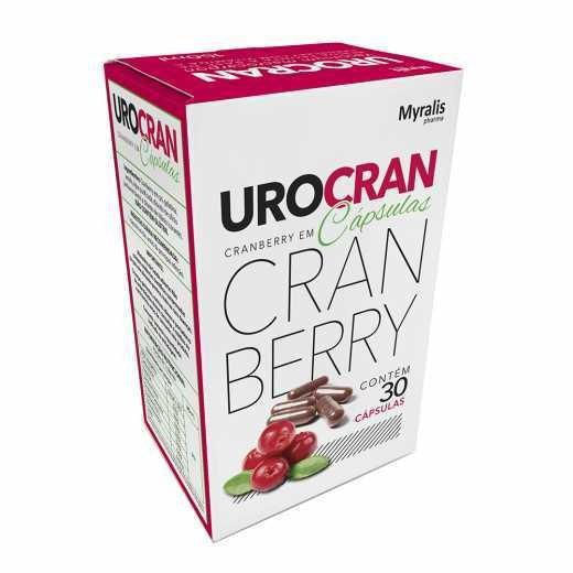 Miniatura Kit C/ 05 - Urocran - Cranberry - 30 Cápsulas Suplemento - Cranberry