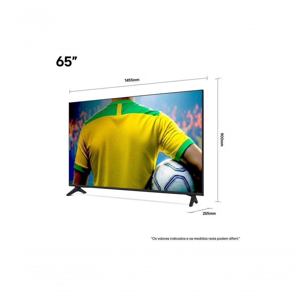 Miniatura Smart TV 4K 65 LG QNED73 Portal de Games Processador AI &alpha;7 Ger8 4K Super Upscaling