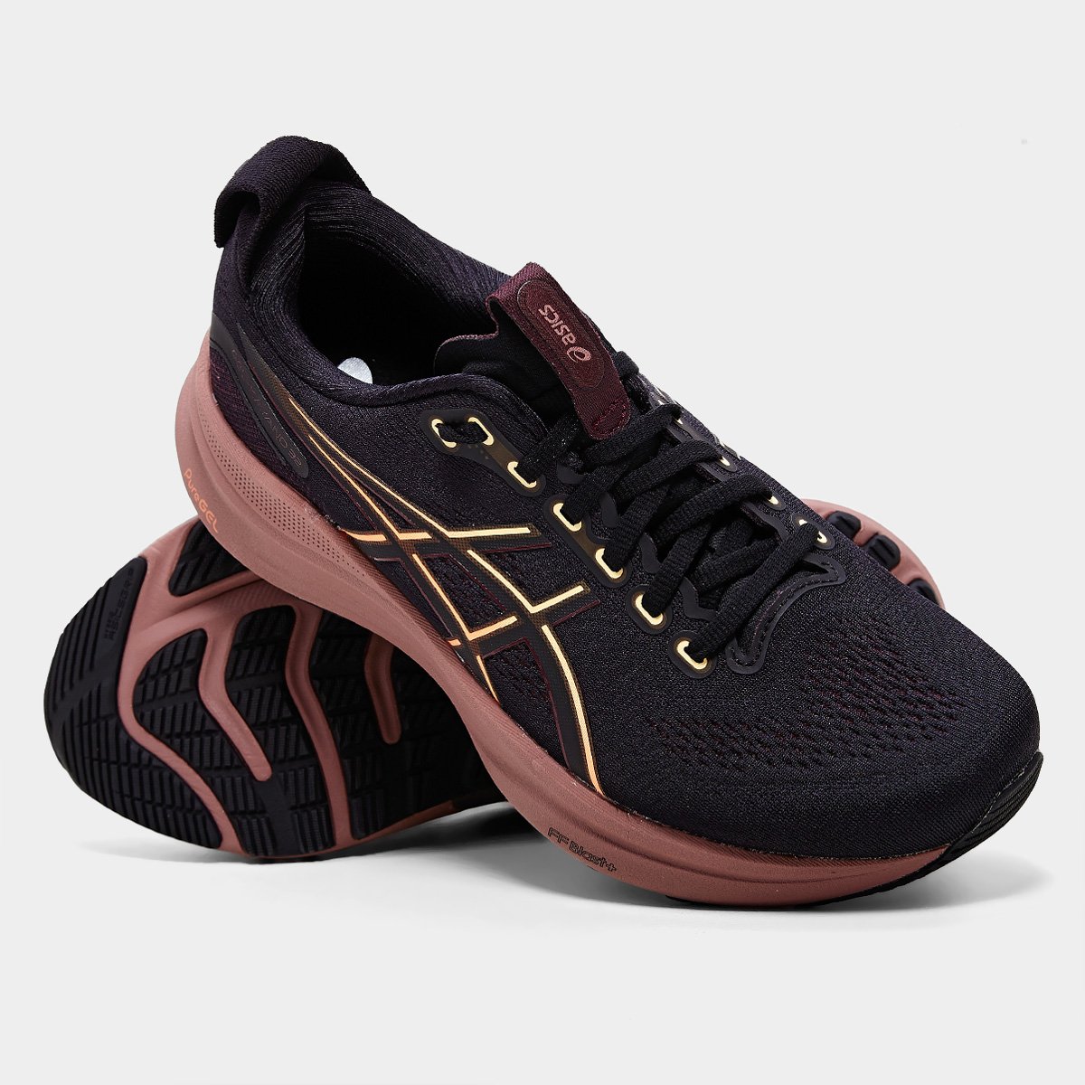Miniatura Tênis Asics Gel Kayano 32 Feminino Preto+Roxo - 35
