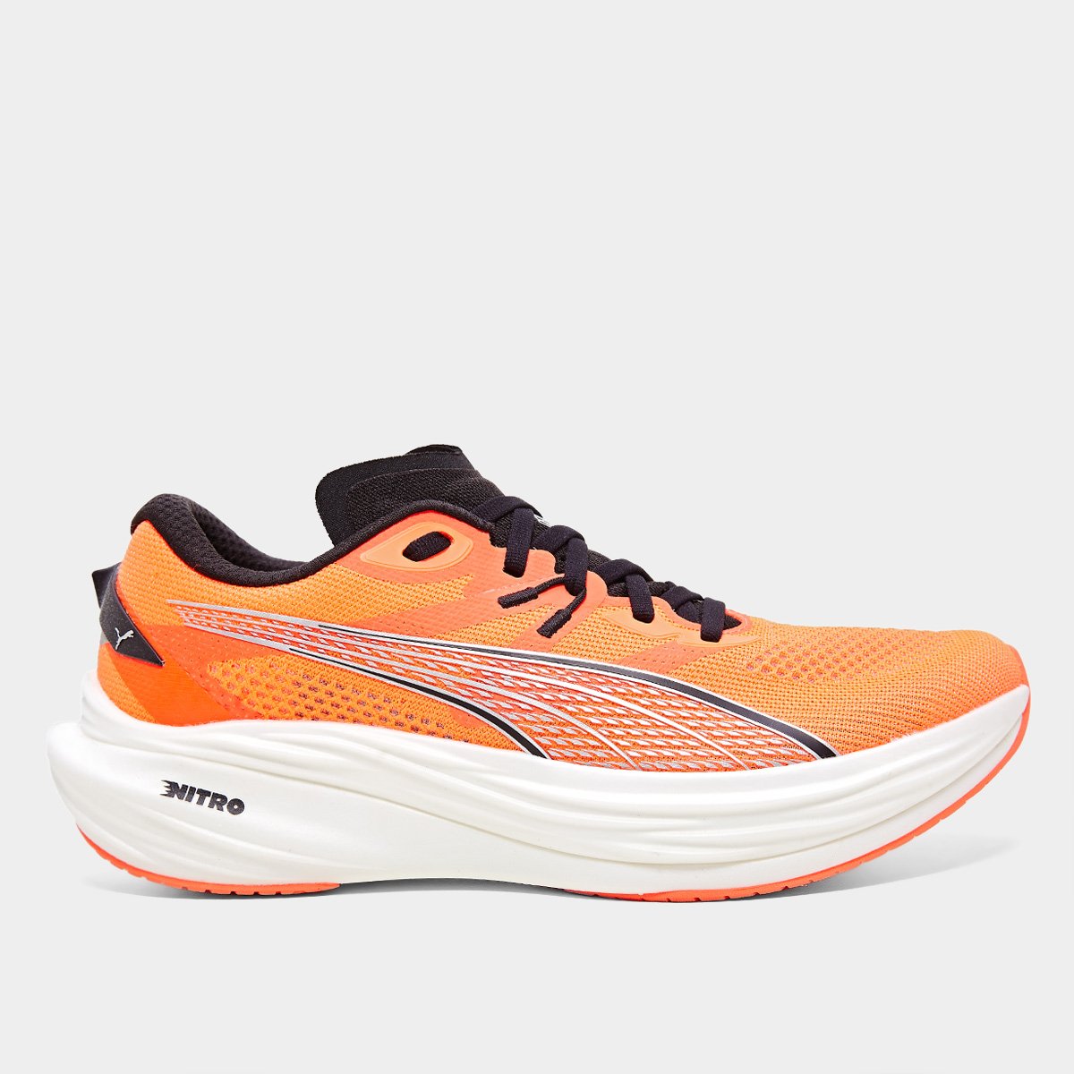 Miniatura Tênis Puma Deviate Nitro 3 Masculino Laranja - 40