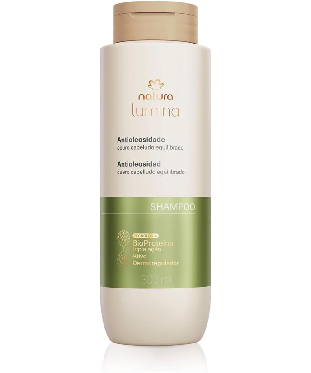 Miniatura Shampoo Equilibrante Antioleosidade Natura Lumina 300ml