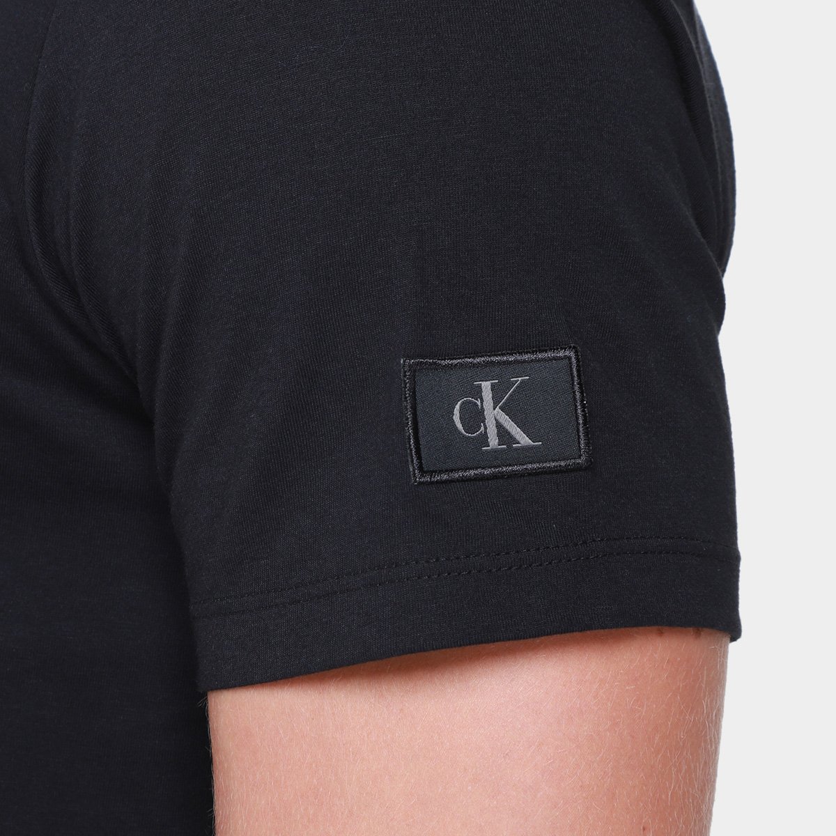 Miniatura Camiseta Calvin Klein Masculina Preto - G