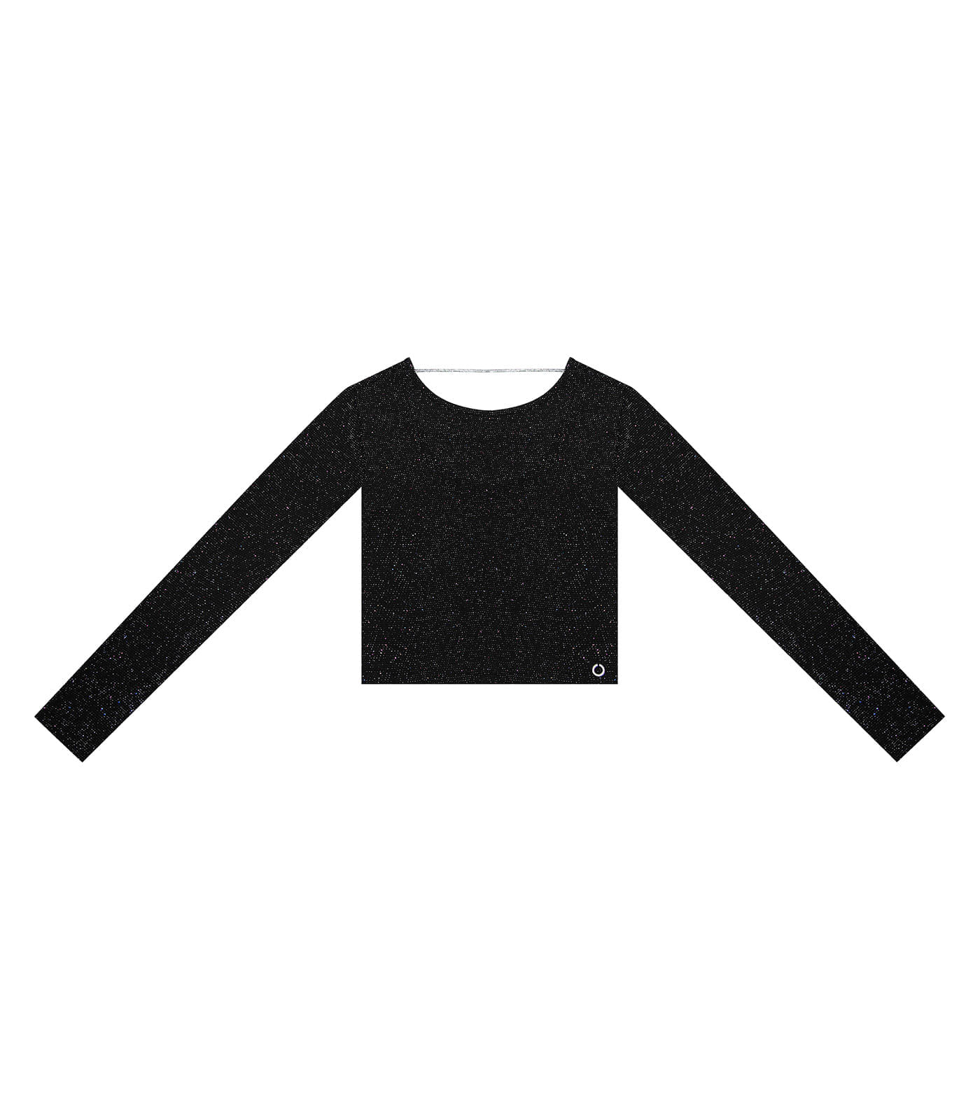 Miniatura Blusa Juvenil Feminina Manga Longa Minty Preto 14