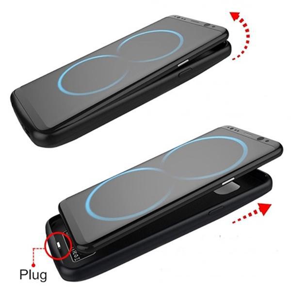 Capa Case Para Galaxy Note 9 Com Recarregável Extra 5.000