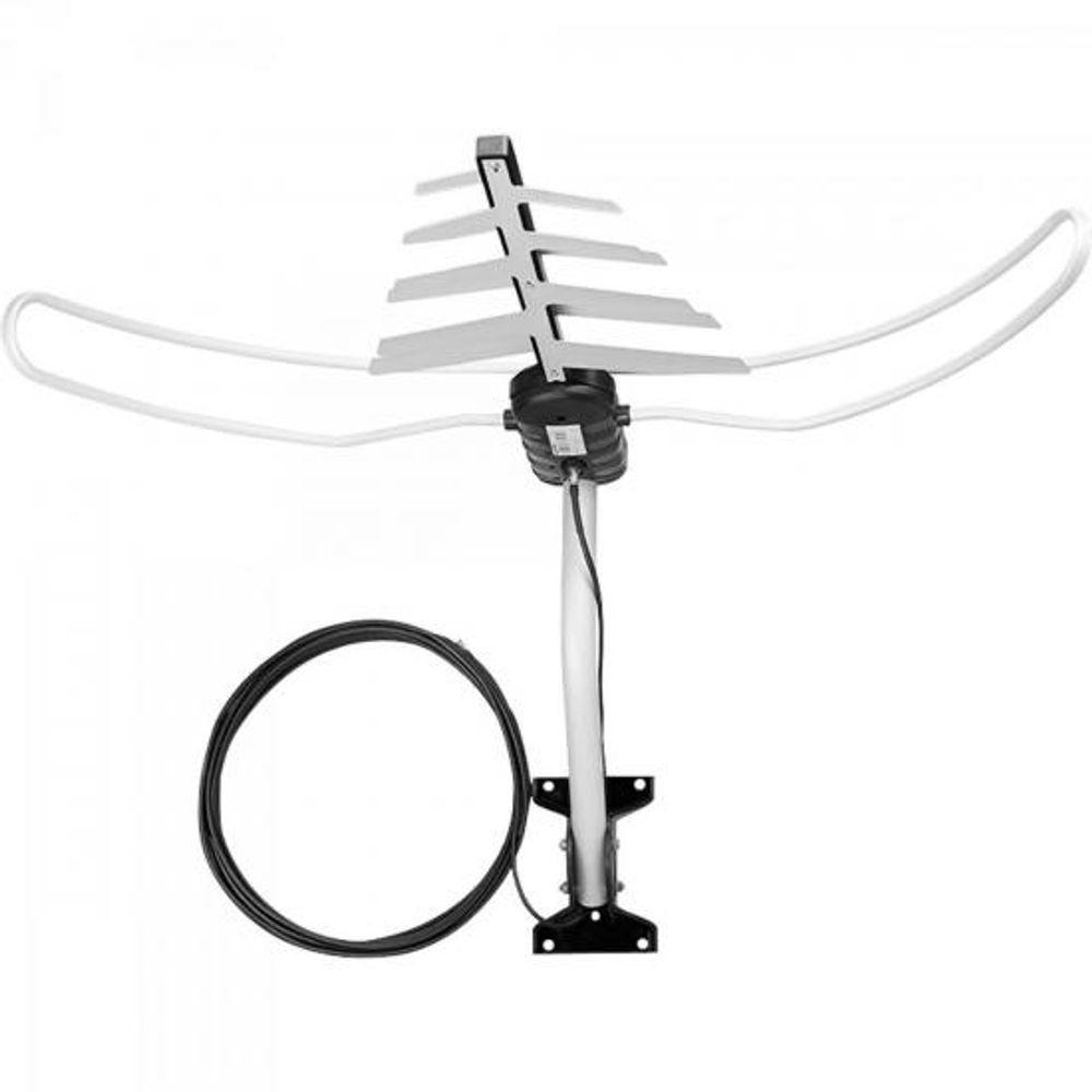 Miniatura Antena Externa Tv 4 Em 1 Vhf-uhf-fm-hdtv Dtv-3000 Aquário