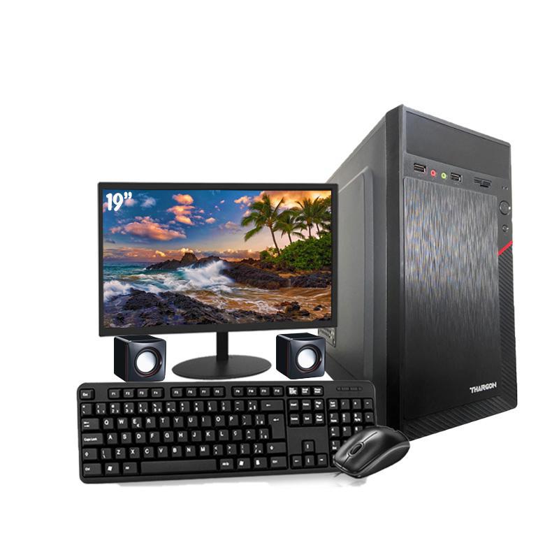 Miniatura Computador Pc Completo I7 3 8Gb Ddr3 Ssd 480Gb Monitor 19