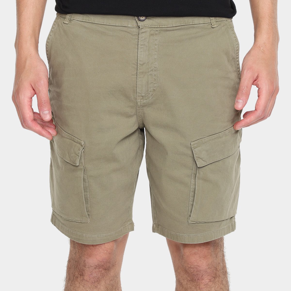 Miniatura Bermuda Cargo Vasco Reserva Iron Masculina Verde - 38