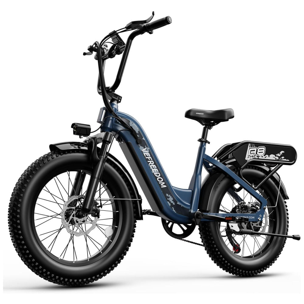Miniatura EUY Bicicleta Elétrica para Adultos com Motor de Pico 1500W, Bateria Removível de 48V 20Ah, Ebike Rápida, Até 113Km, 48,3 km/h, Pneus 20'x4.0, Mountai
