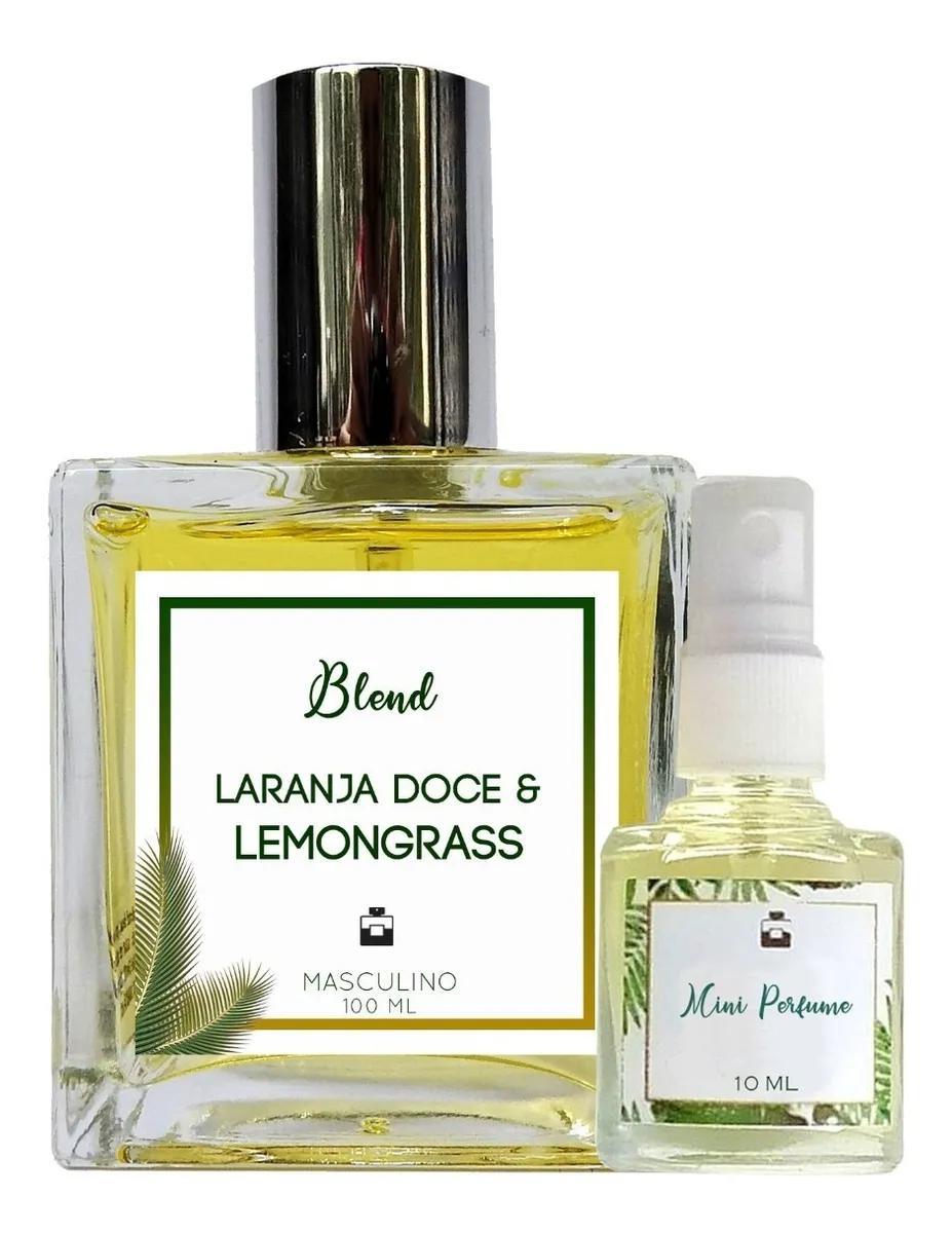 Miniatura Perfume Masculino Laranja Doce & Lemongrass 100ml + Mini