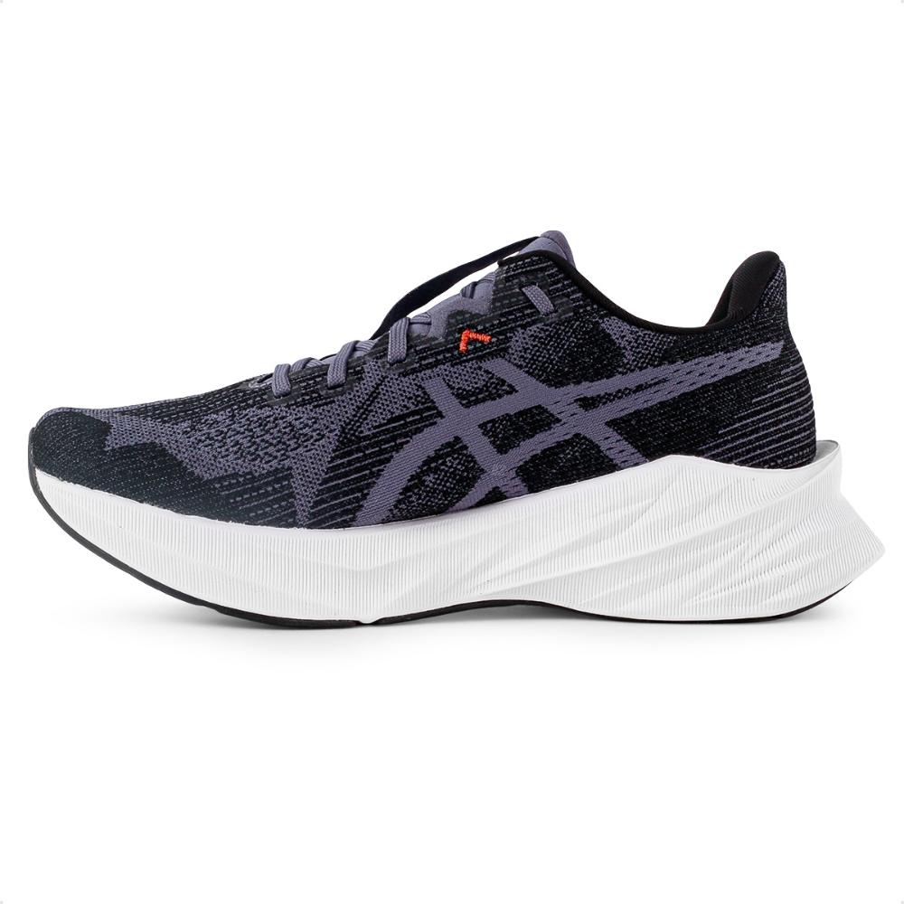 Miniatura Tênis Asics Dynablast 5 Feminino Preto / Roxo - 34