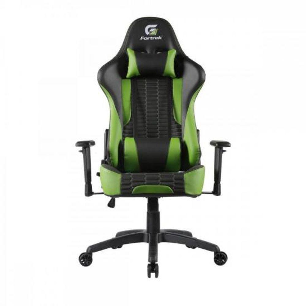 Miniatura Cadeira Gamer Fortrek Cruiser Preta-verde