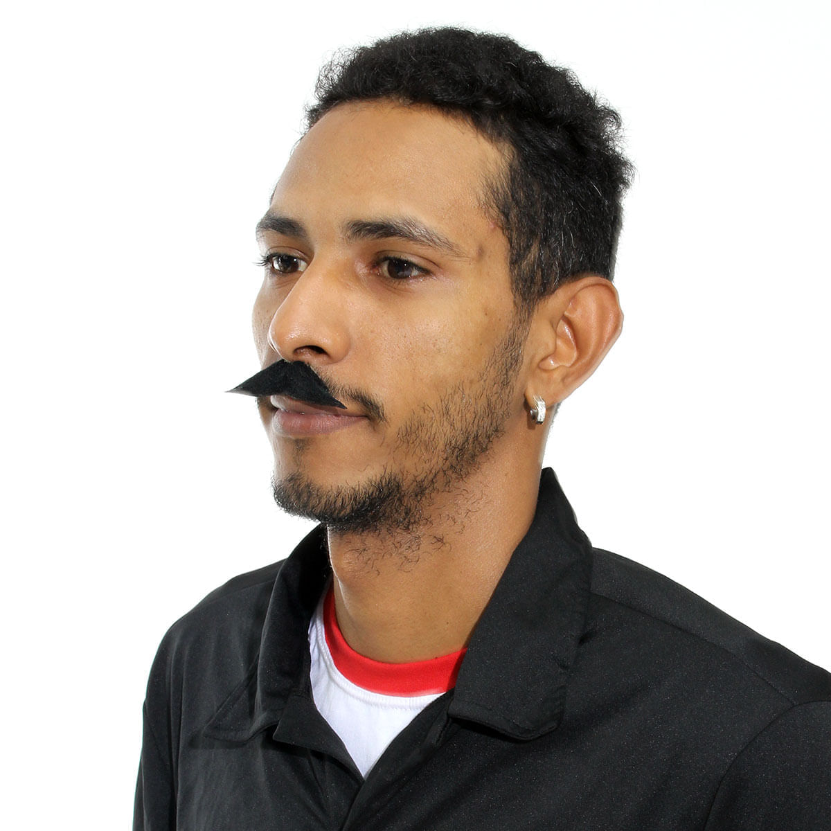 Miniatura Bigode Fino Halloween Abrakadabra Fantasias