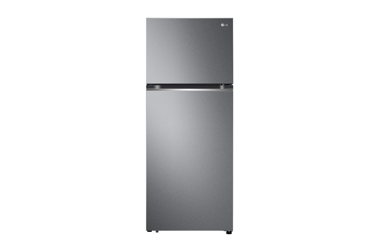 Miniatura Geladeira LG Frost Free Inverter 395L Duplex Cor Platinum Inox (GN-B392PQD) - 220V
