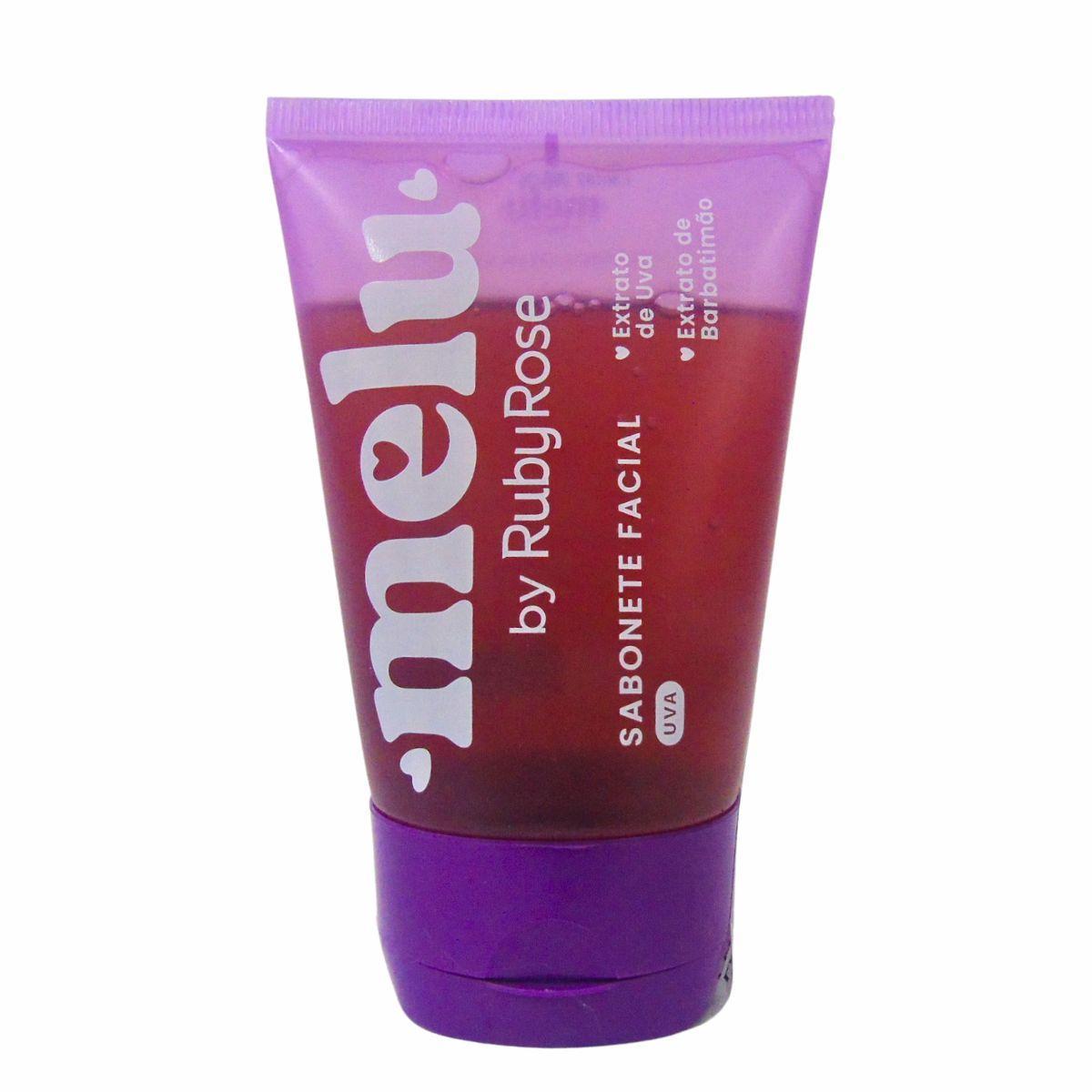 Miniatura Sabonete Facial Melu Uva Ruby Rose - Limpeza e Hidratação