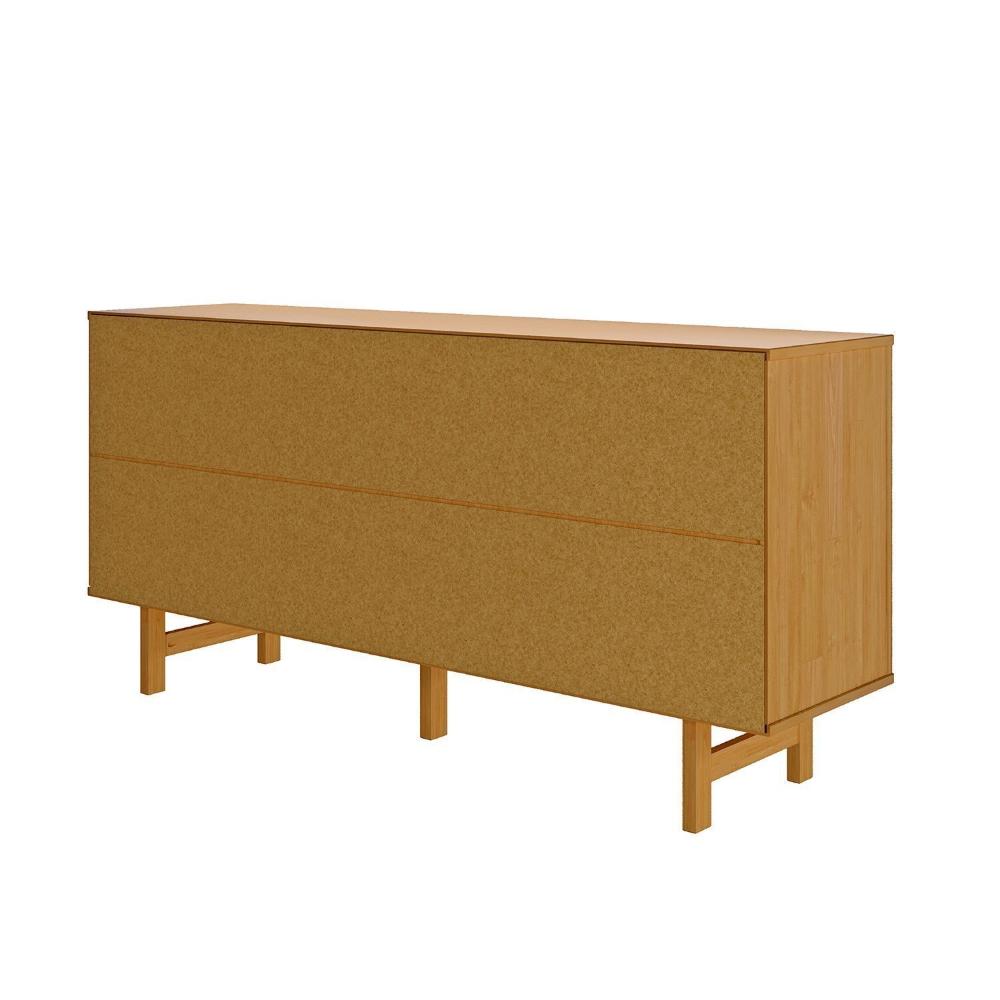Balcão 4 Portas Rattan Magna Cabecasa Madeiramadeira Mel