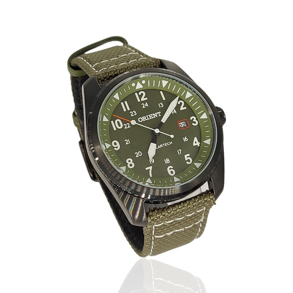 Miniatura Relógio Orient Solartech Hulk Verde - Mpsn1004 E2Eb