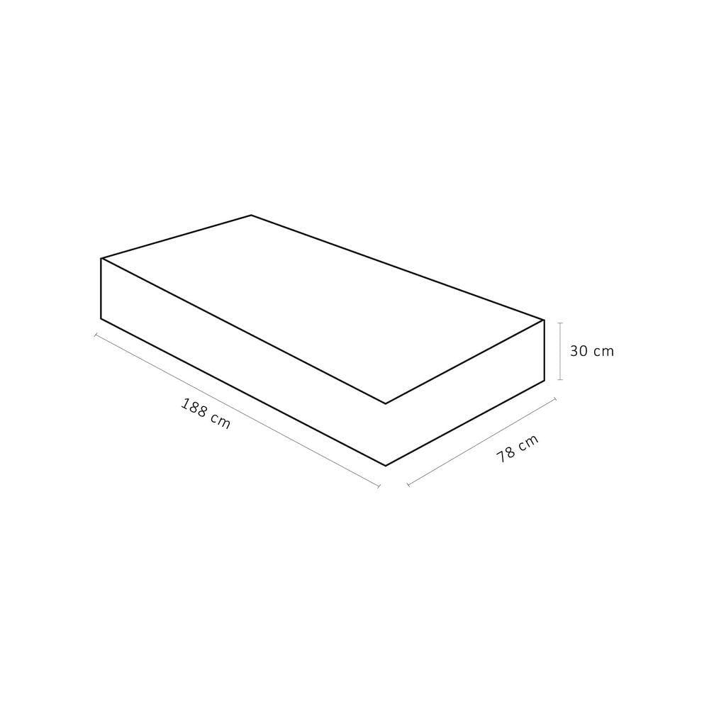 Miniatura Colchão Pró Vida Superpocket Solteiro (78X188X30) - Ortobom