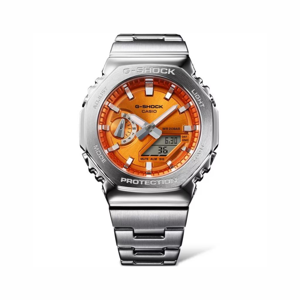 Miniatura Relógio G-Shock G-Steel Laranja - Gm-2110D-4Adr