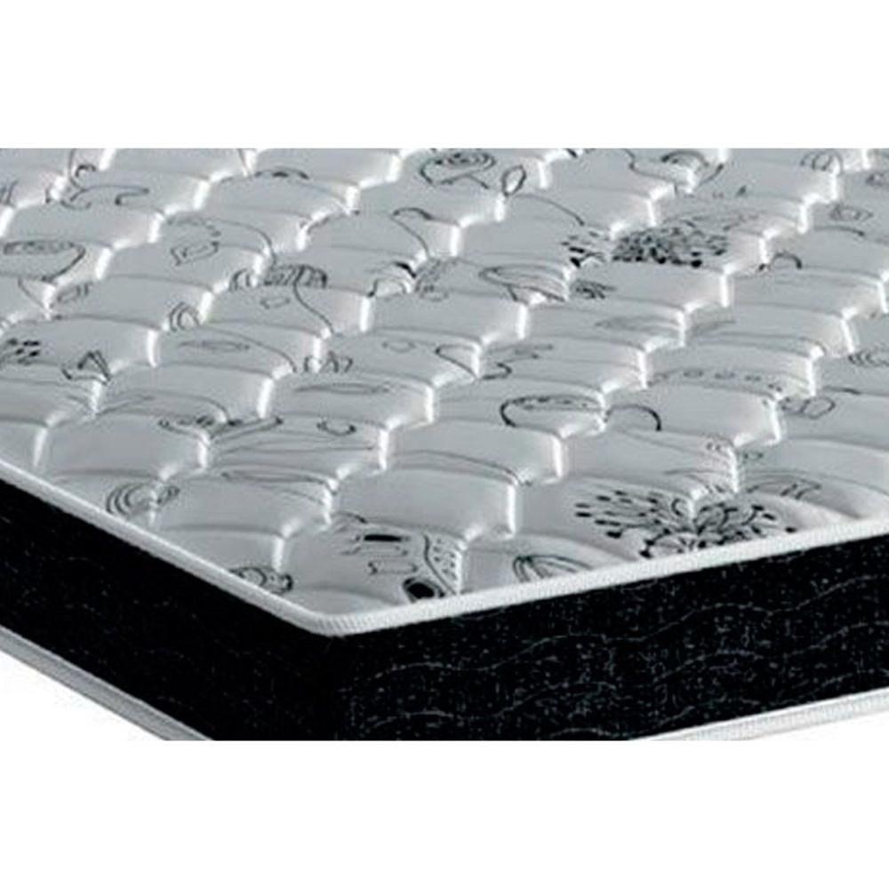 Miniatura Cama Box Baú Queen Colchão Ortopédico Probel D45/Ep Advanced Tech2000+Base Black(158X198)